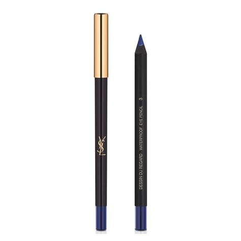 ysl eyeliner blue|YSL waterproof eyeliner pencil.